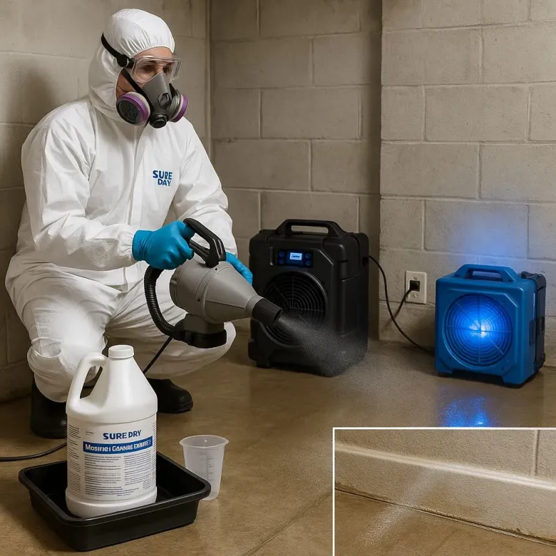 Sanitization and Odor Removal process in Gulf Park Estates, MS