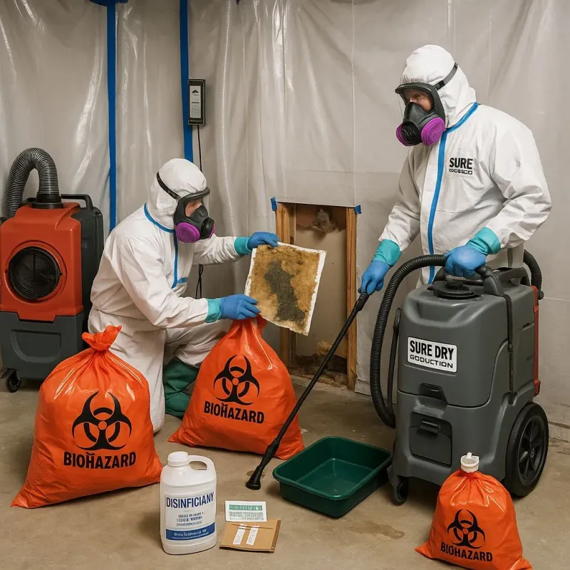 Contaminated Water Handling Protocols process in Gulf Park Estates, MS
