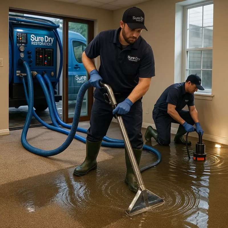 Water Extraction and Removal process in Gulf Park Estates, MS